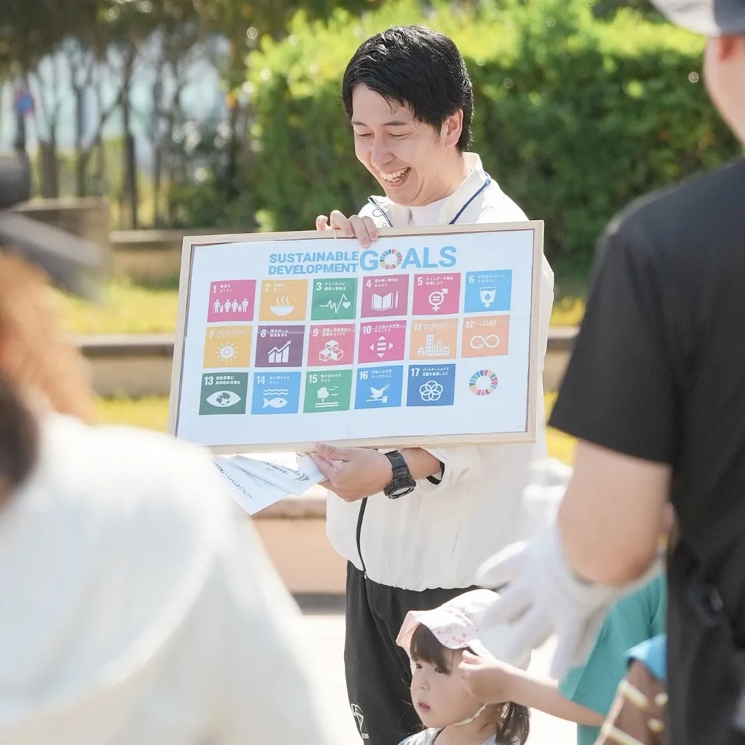 4/19 ももち浜海浜清掃イベントを行いました🌈