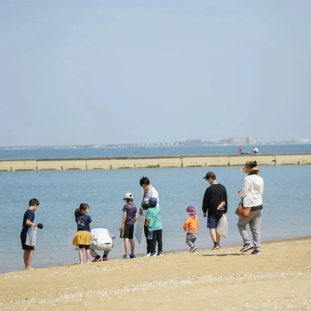 4/19 ももち浜海浜清掃イベントを行いました🌈