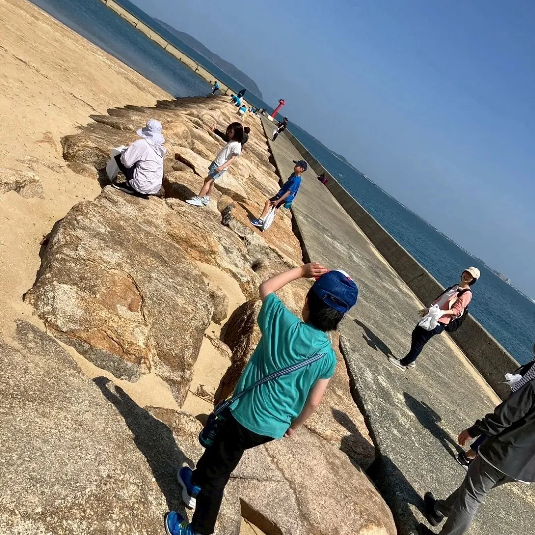 4/19 ももち浜海浜清掃イベントを行いました🌈