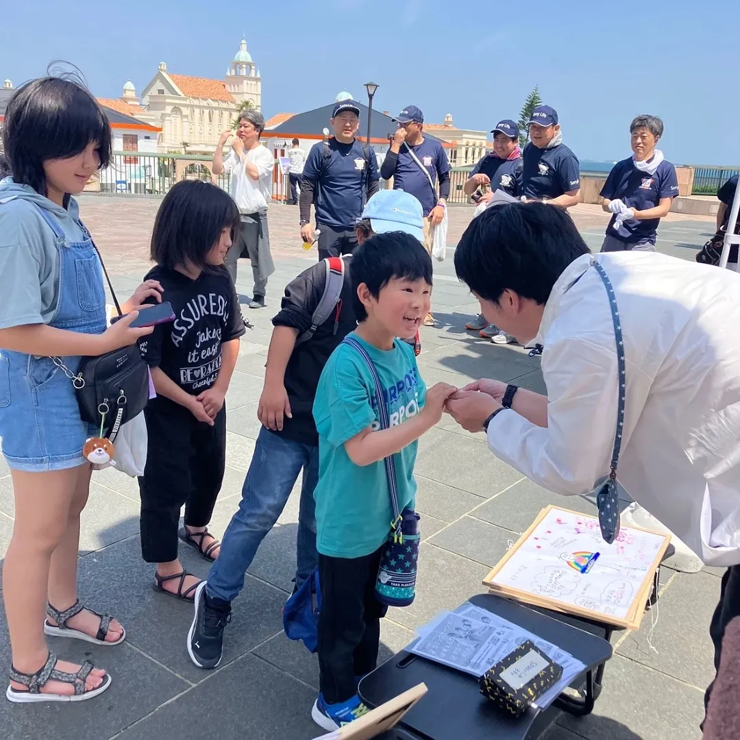 4/19 ももち浜海浜清掃イベントを行いました🌈
