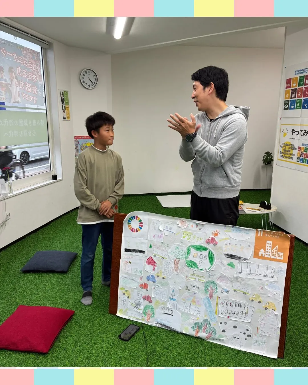 秋イベント　未来のまちをつくろう開催🌈