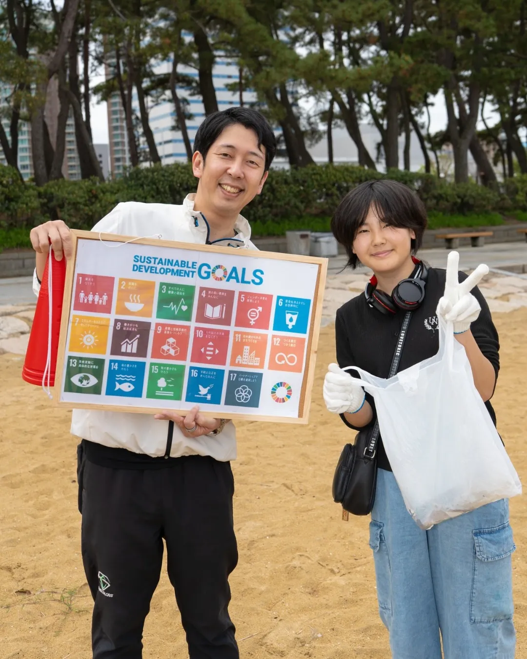 第2回ももち浜🐬海浜清掃🐬知識から知恵の時代へ。