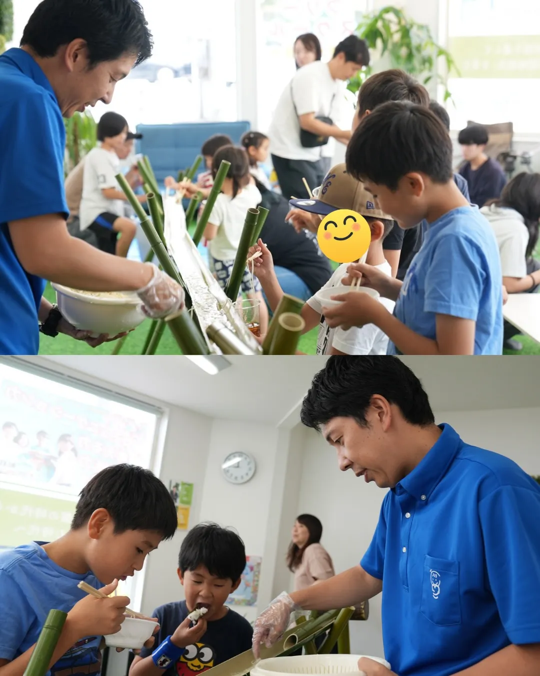 【夏の思い出】室内で流しそうめん会を開催しました!🎋✨